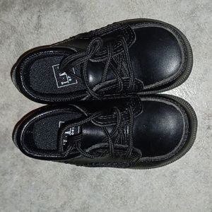 TKS black dress shoes size 5